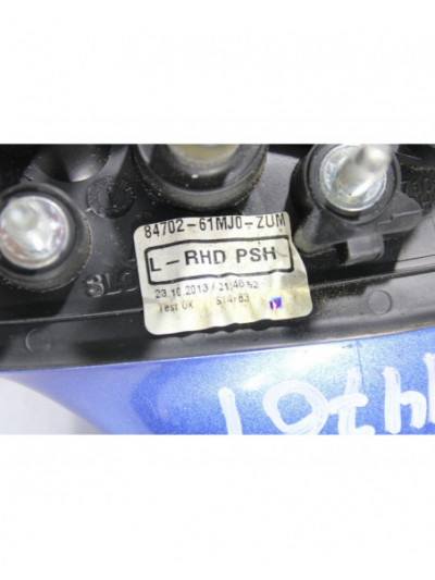 Recambio de retrovisor izquierdo para suzuki sx4 s-cross (jy) 1.6 ddis (akk 416d) referencia OEM IAM 8470261MJ0