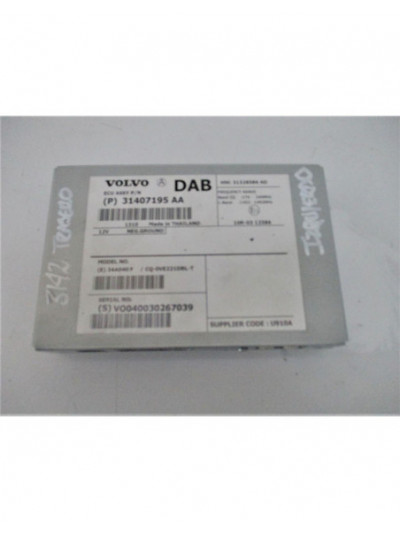 Recambio de amplificador antena para volvo v40 basis referencia OEM IAM 31407195AA