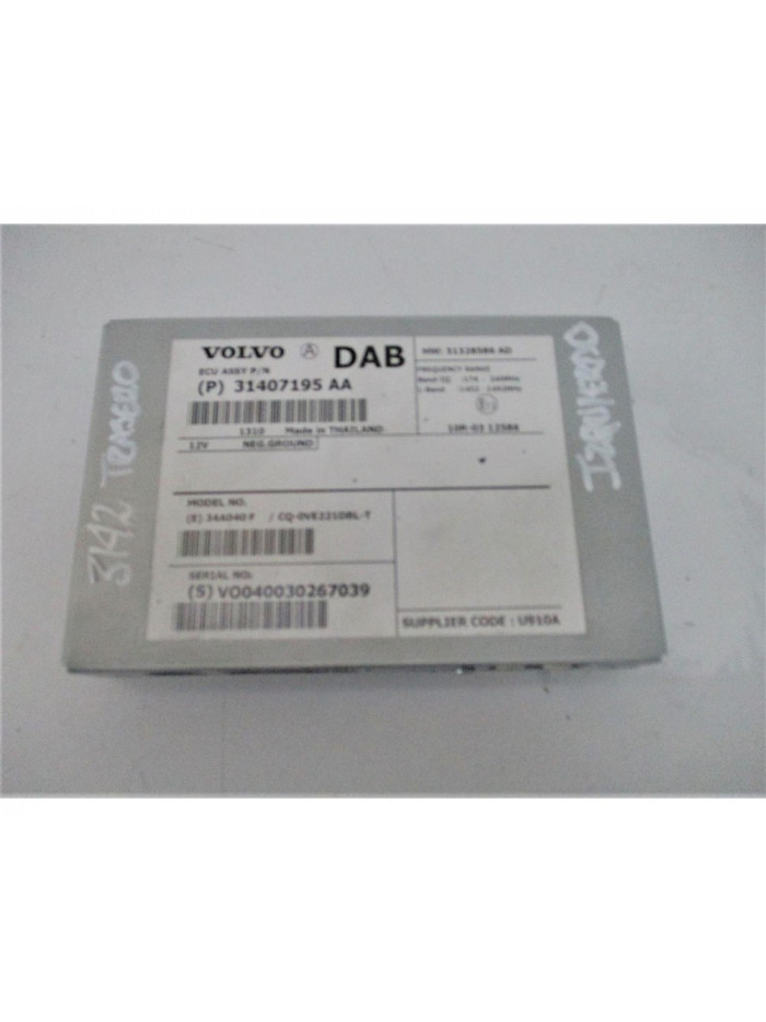 AMPLIFICADOR ANTENA VOLVO V40 BASIS 2014 REF. VOLVO V40 BASIS 2014 REF. VOLVO V40 Basis 2014