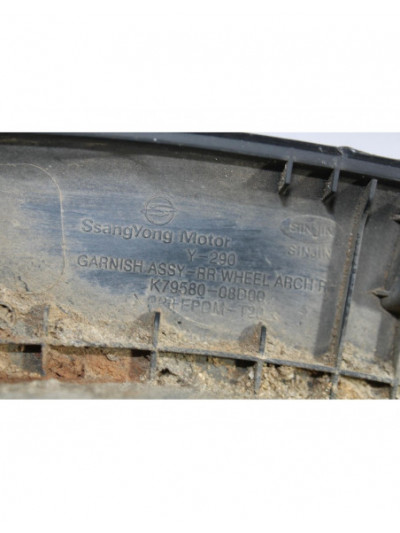 Recambio de aletin trasero derecho para ssangyong rexton w / rexton 2.0 xdi referencia OEM IAM K7958008D00