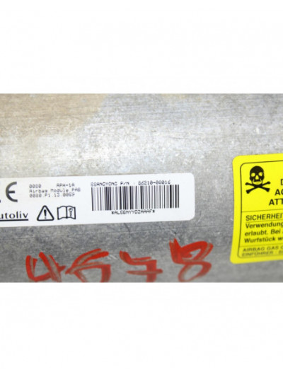 Recambio de airbag delantero derecho para ssangyong rexton w / rexton 2.0 xdi referencia OEM IAM 8621008016/609111000A