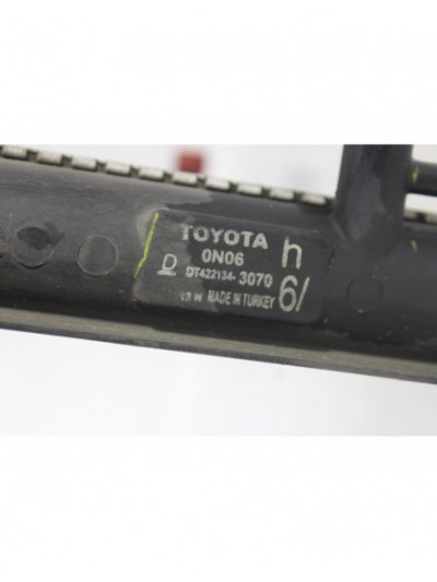 Radiador de agua TOYOTA AURIS 1.4 D-4D Diesel 90CV 66KW 2012
