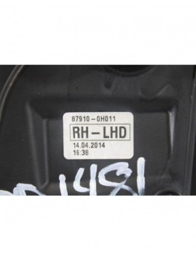 Recambio de retrovisor derecho para toyota aygo (kgb/wnb) 1.0 cat referencia OEM IAM 879100H011