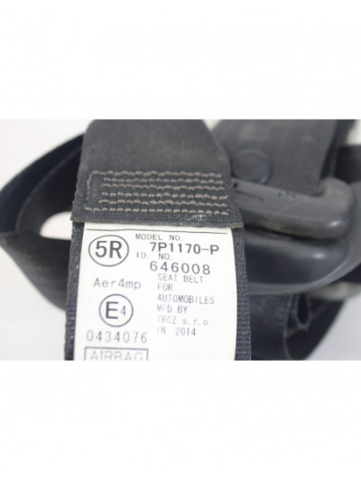 Recambio de cinturon seguridad delantero derecho para toyota aygo (kgb/wnb) 1.0 cat referencia OEM IAM 7P1170P