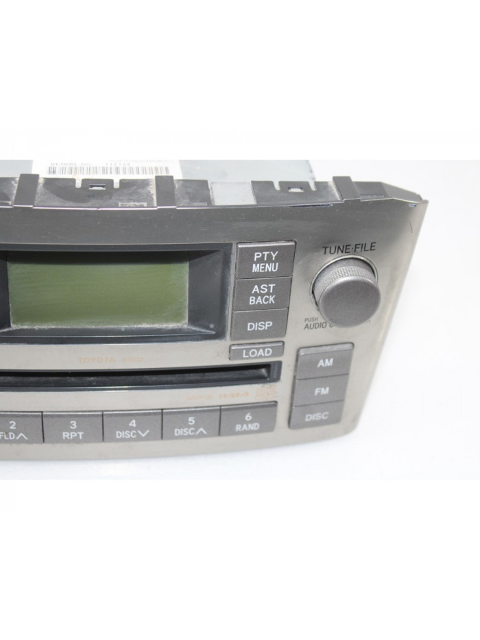 SISTEMA AUDIO / RADIO CD TOYOTA AVENSIS BERLINA 2.2 D-4D CAT 2006 REF. TOYOTA AVENSIS BERLINA 2.2 D-4D CAT 2006 REF. TOYOTA AVEN